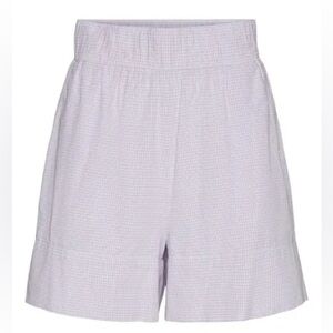 NWOT! Kira High Waist Gingham Cotton Shorts - Size Medium